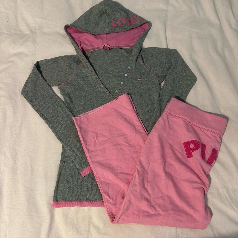 Vintage PINK Victoria’s Secret Set